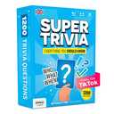 Super Trivia Game for Adults with 1200 Questions - Fun Easter Board Game for Adults - Family Road Trip Travel Game for the Pursuit of Trivial Knowledge