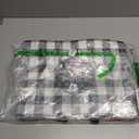 YANGTE 8 Pack Extra Large Christmas Gift Bags, Reusable Tote Bags with Handle Non-Woven Christmas Grocery Shopping Totes for Holiday Xmas, 16.9 * 12.6 * 6.8"