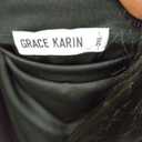 Grace Karin Black Dress with Wig, Size 2XL