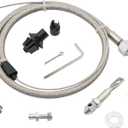 Mr. Gasket 5657 Throttle Cable Kit - Stainless Steel Braided