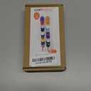 Perfect Curve CapRack | Over-The-Door Hat Organizer for Baseball Caps | 2 Straps, Holds 18-36 Adjustable Caps | Black