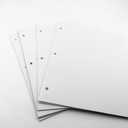 Loose Leaf Paper,(8.5" x 11") - 3-Hole Punched Letter, Filler Paper,Multi-Use Print & Copy Paper Brightness (500)