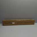 Antique Brown Curtain Rods for Windows 28-48 Inch, Decorative Double Drapery Rods with Cap Finials, 1-Inch Front, 5/8-Inch Back, Adjustable Dual Rods