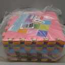 TOYVELT Foam Puzzle Floor Mat for Kids 12x12-16 Interlocking Play Mat Tiles with Colors, Alphabet, ABC - Educational Large Puzzle Foam Floor Tiles for Crawling, Exercise, Playroom, Play Area (Animals)