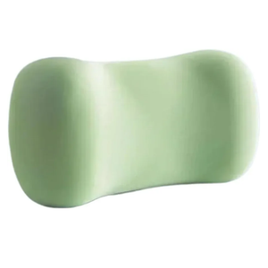 Office Chair Back Cushion Office Lumbar Support Waist Support Cushion Memory Foam Seat Sedentary Artifact Lumbar Pillow(Green)
