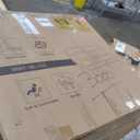 72 Futon Sofa Bed, Convertible Futons Couch with Adjustable Backrest, Loveseat Fabric Sleeper Recliner for Living Room, Bedroom (Blue)