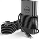 130W USB C Laptop Charger Type C Computer Charger Compatible with Dell XPS 15 2in1 9575 Precision 5530 2in1 5550 5750 3550 3551 3560 Latitude 7410 7310 7210 9410 9510 9575 5420 5520 Power Cord