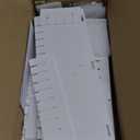 Loghot Marker Storage Organizer Marker Holder 120 Slots Marker Organizer for Desk with Removable Divider Art Marker Rack to Storage Markers (White 120 holes)