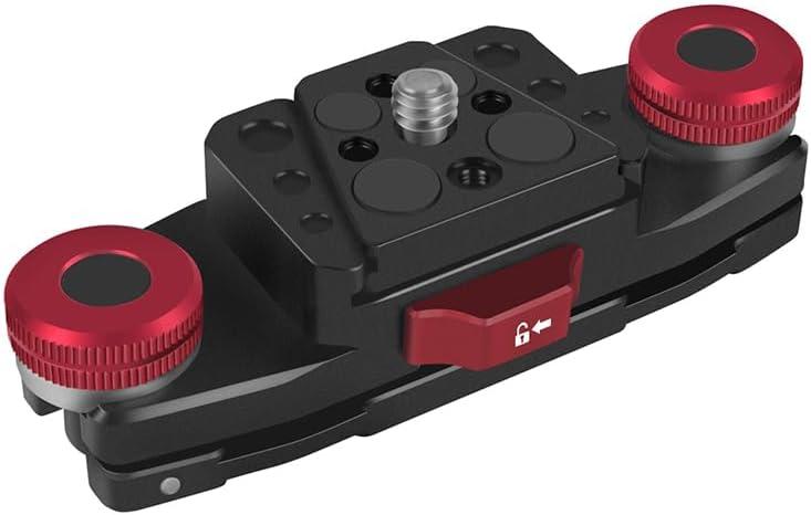 Quick Release Shoulder Strap Mount Plate Clamp Camera Clip Action Camera Shoulder Strap Belt Clamp Quick Switch Kit (Red)