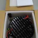 5-3/4 5.75 inch Headlight LED Compatible with Harley Davidson Dyna Sportster Iron 883 1200 Low Rider XLH883 Super Glide Softail Custom XLH1200 Forty-Eight SuperLow Street 500 750(Chrome)