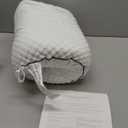 WEEKENDER Gel Memory Foam Camping Pillow - Travel Essentials & Must Haves - Camping Gear & Accessories - Contouring Neck Support - Small Size Compatible for Car, Airplane, and Beach - 1 Pack