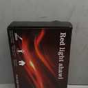 Cholas Red Light Therapy for Body, 3-in-1 Near Infrared Red Light Therapy for Shoulder Back Neck, 660nm and 850nm Wearable Red Light Pad with 3 Light Modes, for Office Home Use,Gift for Men Women (Black)