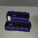 Sportneer Adjustable Ankle Weights 1 Pair 2 4 6 8 10 Lbs Leg Weight Straps for Women Men, Weighted Ankle Weights Set for Gym,Fitness, Workout,Walking, Jogging,1-5 lbs Each Ankle, 1 Pair 2-10 lbs (Purple)