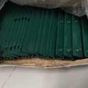 Metal Fence Posts Heavy Duty U-Post Stakes for Wire Fencing, 6 FT Green