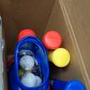 Liberry Toddler Golf Set, Upgraded Kids Golf Cart with Unique Shoulder Strap Design, Indoor Outdoor Sports Toys Gifts for Boys Girls 1 2 3 4 Years Old (Blue)