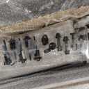 SmartStandard 34 x 84 inch White Sliding MDF Barn Door with 6FT Black Sliding Door Hardware Kit & Handle, Pre-Drilled Ready to Assemble, Waterproof PVC Coating, H-Frame