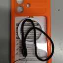 Lanhiem Magnetic for iPhone 17 Case, IP68 Waterproof, Dustproof, Compatible with Magsafe, Built-in Screen Protector, Full Body, Heavy Duty, Rugged Phone Cover, 6.3 inch, Cosmic Orange