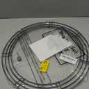 2 Pack Christmas Wire Wreath Frame Wire Wreath Making Rings Green for New Year Valentines Decoration (14 Inch)