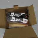 st@r ink Compatible Ink Cartridge Replacement for Canon PGI-280 XXL 280XXL PGBK for Pixma TR8620 TR8620a TR8520 TR7520 TS9120 TS8320 TS8220 TS6120 TS6220 TS6320 Printer(2 Packs)