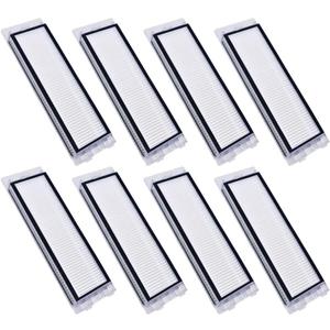 Neutop Replacement Filters Parts, Compatible with Roborock Q5 Q5+ Q5 Plus Robot Vacuums Cleaner Replacement Spare Parts Accessories, 8-pack.