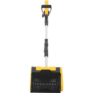 Cordless Snow Shovel, 20V 1200W Snow Shovel with S-a-f-e-t-y Lock and Auxiliary Handle, 10in Sweeping Width, 5.9in Sweeping Depth, for Cleaning The Snow on Residential Areas, Construction Sites
