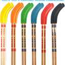 12 Pack Hockey Valentine's Day Cards, Pencils with Erasers, Mini Hockey Pucks, Hockey Goal for School Classroom Gift Exchange, Valentine Party Favor Supplies