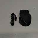 TECKNET Wireless Mouse, Bluetooth Mouse (BT5.0/3.0 & 2.4G) Rechargeable 4800 DPI Silent Mice, Computer Mice with USB A Receiver,Large Sized Ergo Grips Optical Cordless Mice for Laptop/Mac/PC,Black