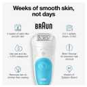 Braun Epilator Silk-épil 5 5-810, Hair Removal Device, Epilator for Women, Shaver & Bikini Trimmer, Cordless, Rechargeable, Wet & Dry
