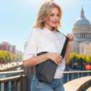 WANDER PLUS Anti Theft Crossbody Bag, Shoulder Bag Anti-theft Design for Travel, Sport, Work