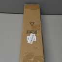 QDWIS 2 Pack Boho Wood Curtain Rods for Windows 28 to 48 inch,1" Adjustable Heavy Duty Window Curtain Rod with Imitation Wood Grain Finials,Rustic Decorative Drapery Rods Set 18-60'',Natural Wood