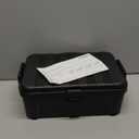 Flemoon Large Outdoor Electrical Box (12.5 x 8.5 x 5 inch), IP54 Waterproof Extension Cord Cover Weatherproof, Protect Outlet, Plug, Socket, Timer, Power Strip, Holiday Light Decoration, Black