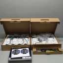 OOSSXX (4K/8.0 Megapixel & 130° Ultra Wide-Angle 2-Way Audio PoE Outdoor Home Security Camera System Wired Outdoor Video Surveillance IP Cameras System,DVR Kits (6Cam-6TB)