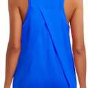 RUNNING GIRL Womens Workout Tops for Women Racerback Tank Tops Yoga Shirts Athletic Running Tank Tops Sleeveless Gym Clothes (Blue, S)