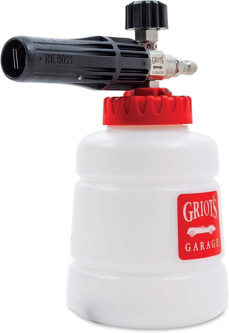 Griots Garage The BOSS Foam Cannon for Car Washing and Detailing, Pressure Washer Foam Gun