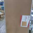 VIZ-PRO Large Cork Bulletin Board, 72 X 48 Inches, Wall-Mounted Corkboard with Silver Aluminium Frame for School, Office, and Home 6' X 4'