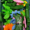 Birthday Toys Gifts for 2 3 4 5 6 Years Old Toddler Girls Boys, 156 PCS Insect Flower Garden Building Educational STEM Learning Pretend Play Gardening Set, Gifts for Preschool Kids Age 2+