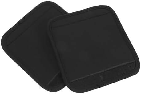 WOFASHPURET 4pcs Luggage Identifier Handle Cover Luggage Handle Protector for Suitcase Grip and Easy Installation and Stylish Design for Rolling and Strollers