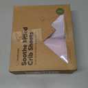 KeaBabies 2-Pack Organic Crib Sheets for Boys, Girls - 52x28 Fitted Crib Mattress Sheet Neutral, Breathable Jersey Cotton Cover for Baby Bed, Toddler Mattress, Soft & Cute Prints (Thistle)