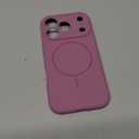 Miracase Magnetic for iPhone 17 Pro Case, Compatible with MagSafe, Integrated Silicone Camera Control Cover, 3.0mm Thicken Shockproof Drop Protection Phone Case for 17 Pro,Blackcurrant