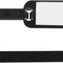 Skywalker 3 Cable Ties w/Write-on Label (Black / 100 Pack)
