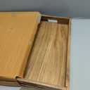 Samhita Acacia Wood Serving Tray with Handles,Wooden Tray, Snack Tray, Breakfast Tray, Great for, Breakfast, Coffee Tables, Homes, Restaurant|Size- 15" x 10" x 1.6"