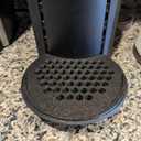 SplashNColor Vertuo Tray Remix with Lip  Large Black Plastic Coffee Drip Tray for Coffee Station or Coffee Table - Durable and Sleek Coffee Tray Accessory for Organized Countertops - Black