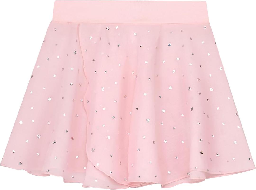 Stelle Ballet Skirts for Girls Toddler Dance Skirt Kids Ballet Wrap Skirts | Girls ballet skirt, Adjustable tie/Pull on waist, Flowing movement, Ballet Skirts for girls, Dance, Studio, Performance (L)