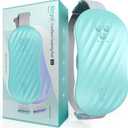 Slimpal AI Portable Heating Pad for Period Cramps, Smart AI Heat Chip, Electric Cordless Heating Belt for Back, Belly, Waist, Stomach, Menstrual Wearable Heating Pad Gifts for Girl Women Her Aqua S2