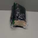 Sumind 4 Pack Christmas Stocking Pack Bulk 18'' Large Family Knitted Xmas Stocking with Name Tags Set, Holiday Fireplace Decoration (Black)