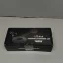 High Pressure Handheld Shower Head Briout 5-Settings Powerful Water Spray Shower Head against Low Pressure Water Flow with Stainless Hose and Adjustable Mount (Silver)