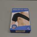 Fittest Pro Shoulder Ice Pack Wrap, HSA or FSA Eligible, Reusable Cold Therapy Wrap for Tendonitis, Swelling, Rotator Cuff, and Recovery - Shoulder Brace Compression Sleeve