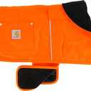 Carhartt Firm Duck Dog Chore Coat, Insulated Weather Resistant Jacket for Cold and Windy Conditions, Hunter Orange, X-Large  