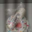 Happy Birthday Decorations: Happy Birthday Party Supplies Set with Birthday Dots Design- Includes Disposable Paper Birthday Plates and Napkins, Cups, Tablecloth, and Banner for decorations, Serves 25.