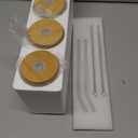 DWTS DANWEITESI Glass Cups with Lids and Straws 4 pcs,16oz Drinking Glasses Set for Coffee Bar Accessories,Iced Coffee Cups with Lids,Matcha Cup Glass Tumbler Reusable for Gifts